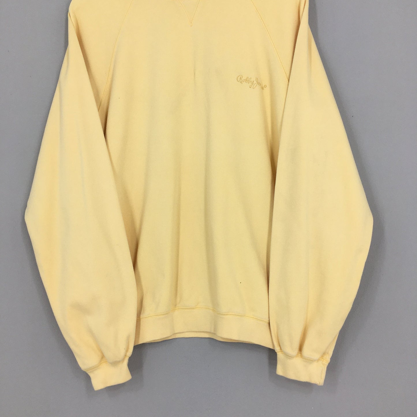 Bobby Jones Yellow Golfer Sweatshirt Large