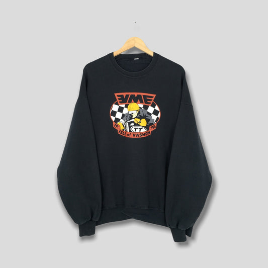 1994 VME Isle Of Vashon Black Sweater XLarge