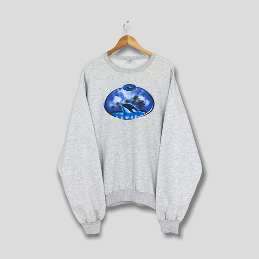 Seaworld Dolphin Gray Sweatshirt XLarge