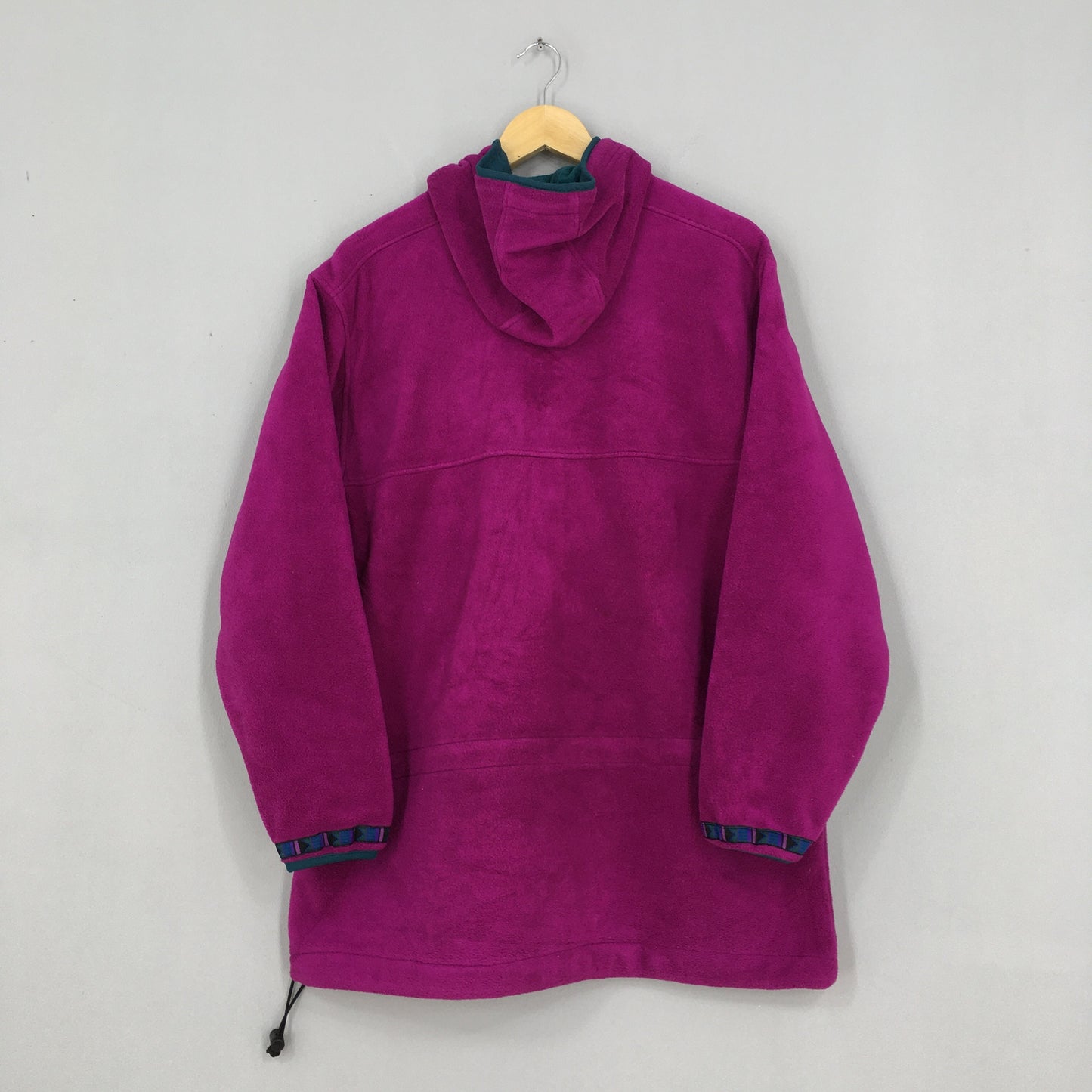 LL Bean Magenta Polartec Fleece Sweater Medium