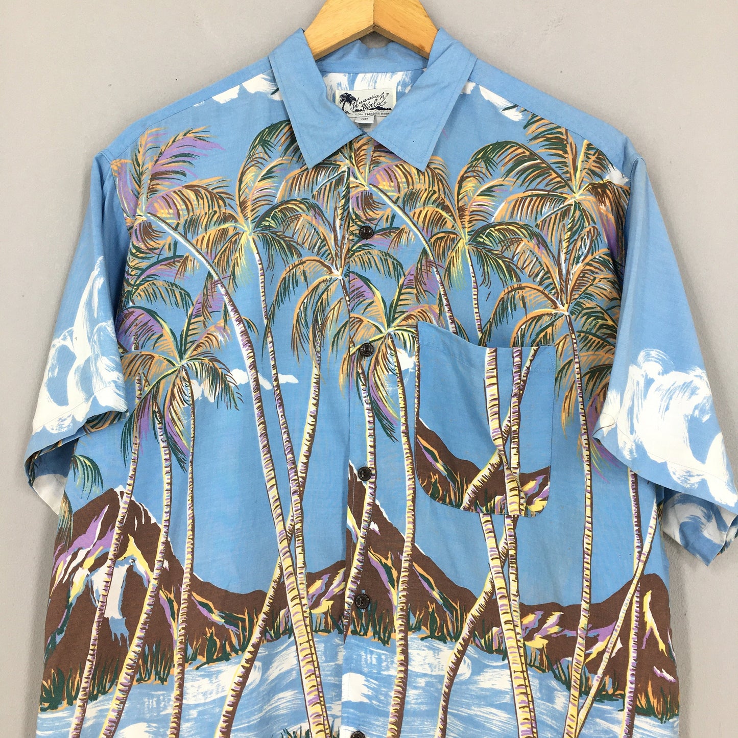 Hawaiian Aloha Tropical Shirt Large