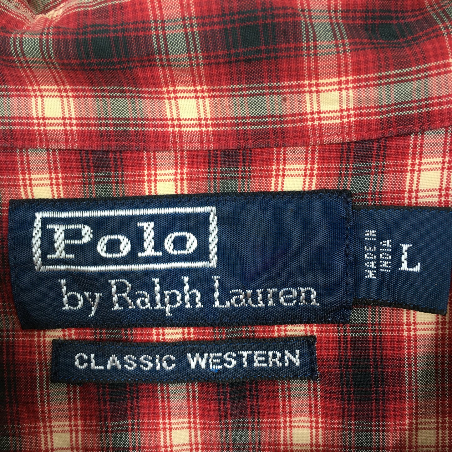 Polo Ralph Lauren Plaid Shadow Checkered Flannel Shirt