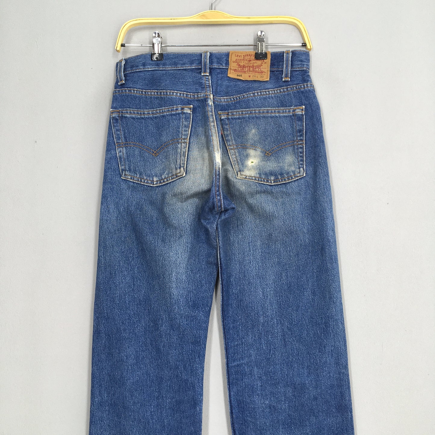 Levi's 501 Stonewash Jeans Faded Size 29x31