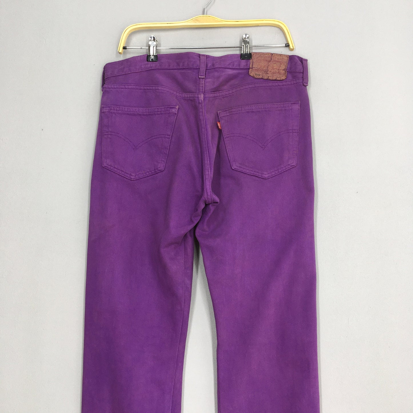 Levi's 501 Purple Overdyed Jeans Size 34x32