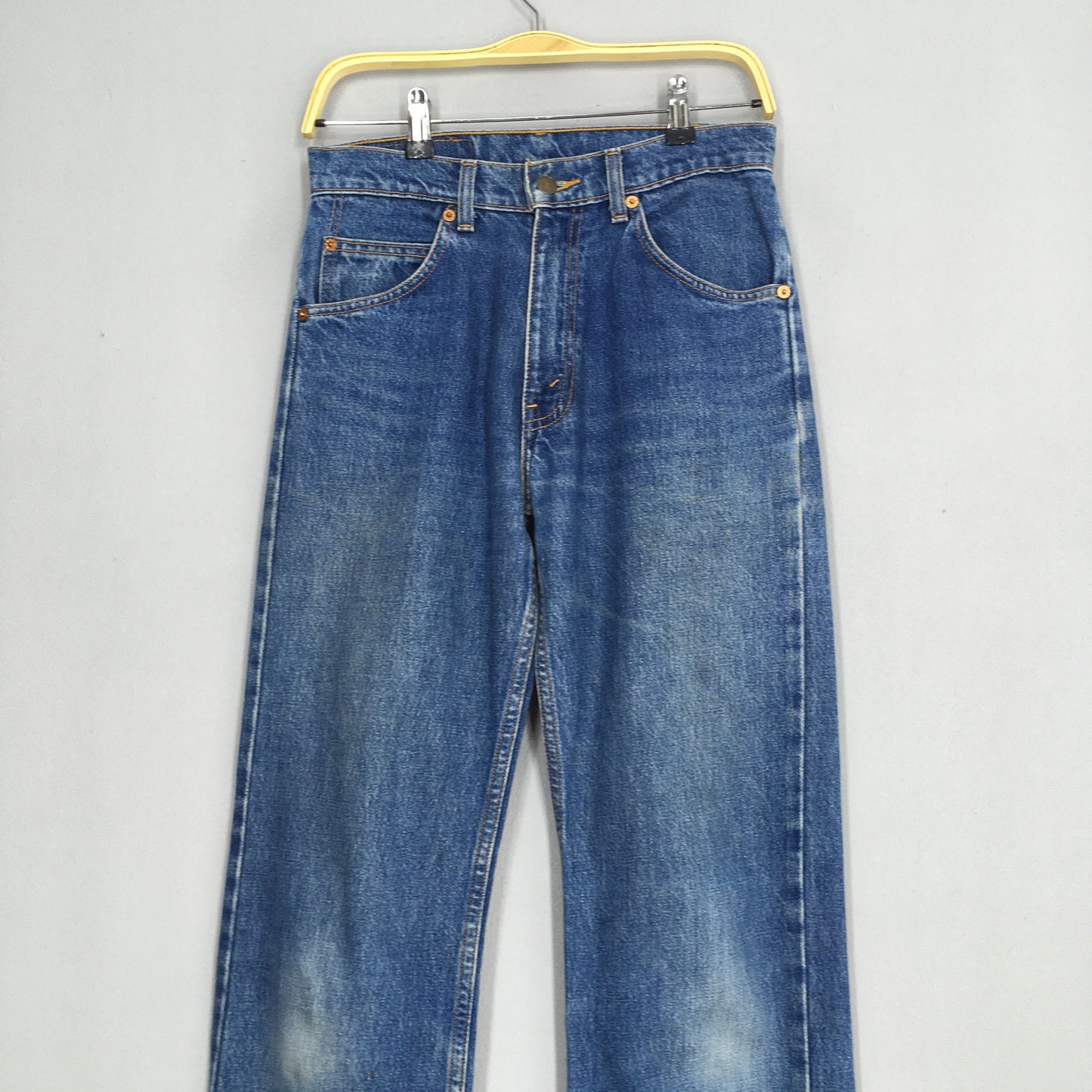 Levi's 607 Dark Blue Jeans Straight Leg Size 28x30