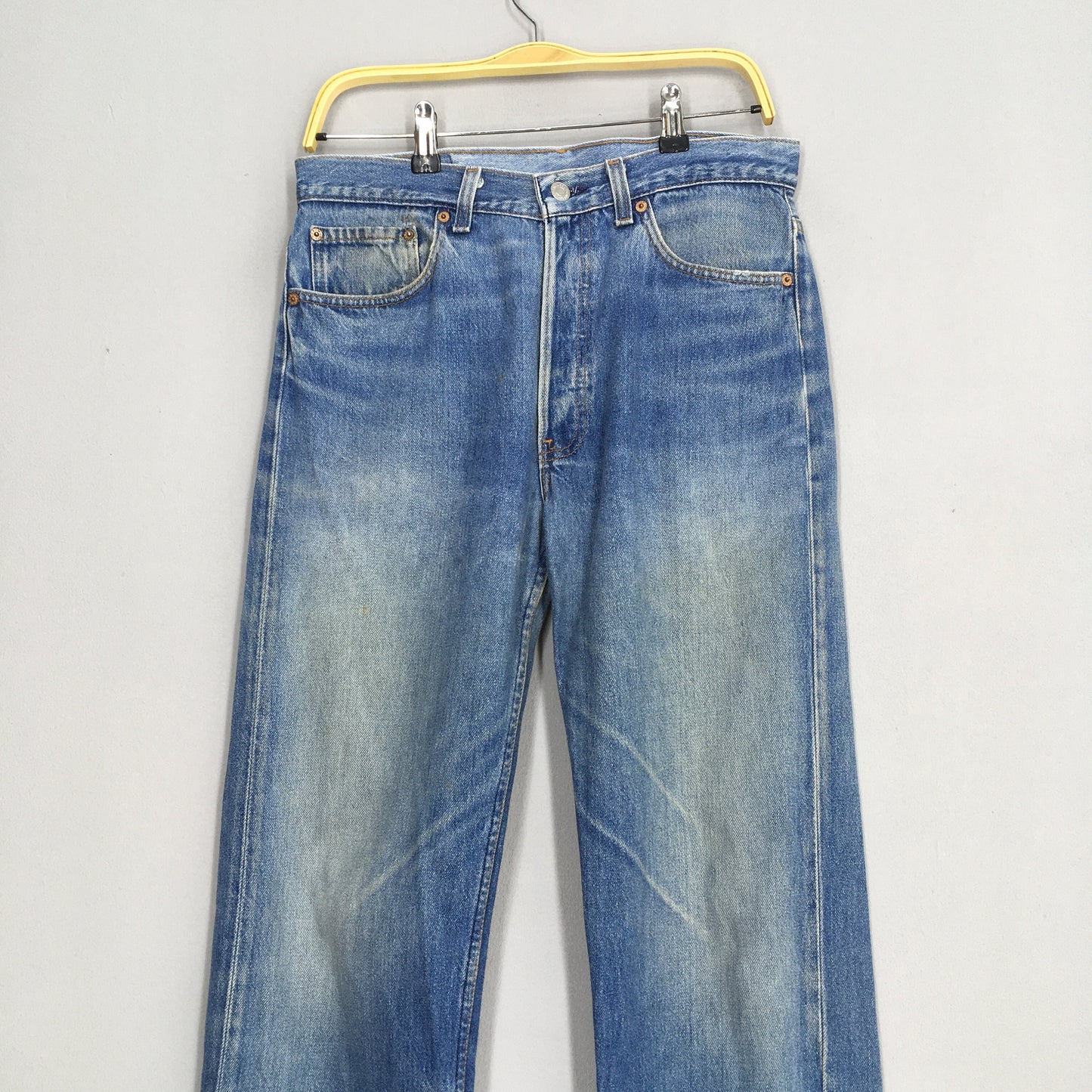 Levi's 501 Stonewash Faded Dirty Jeans Size 31x32