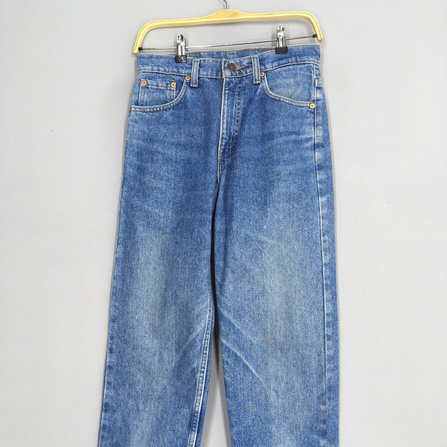 Levis 610 Faded Blue Jeans Size 28x32