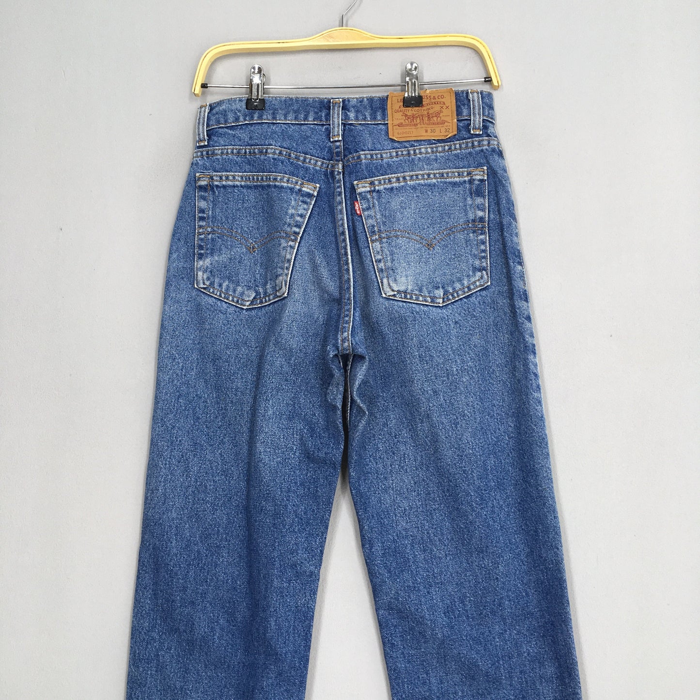 Levis 610 Indigo Blue Jeans Size 28x30