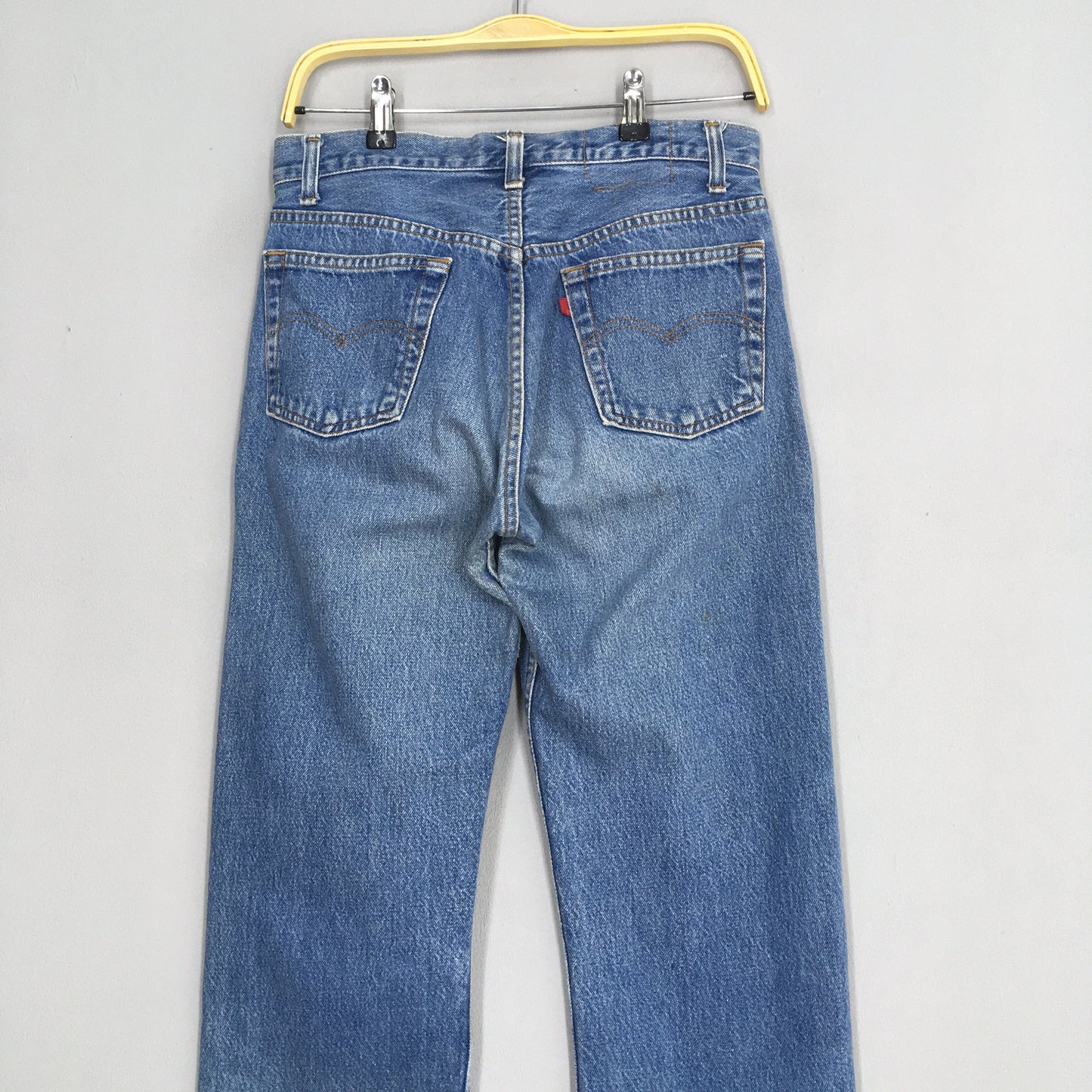 Levi's 501 Blue Faded Dirty Jeans Size 30x31