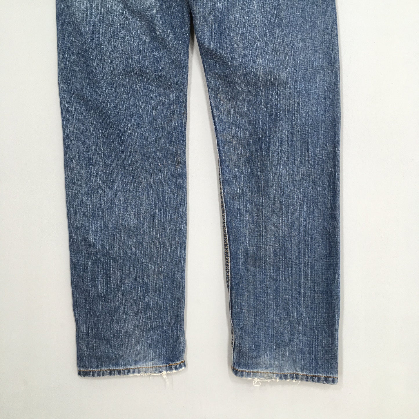 Levi's 505 Regular Fit Jeans Stonewash Denim Size 36x32