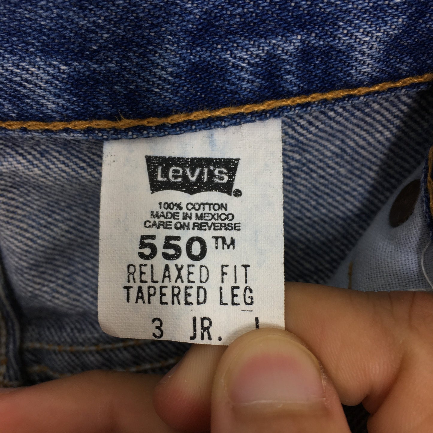 Levi's 550 Relaxed Fit Tapered Leg Jeans 26x33