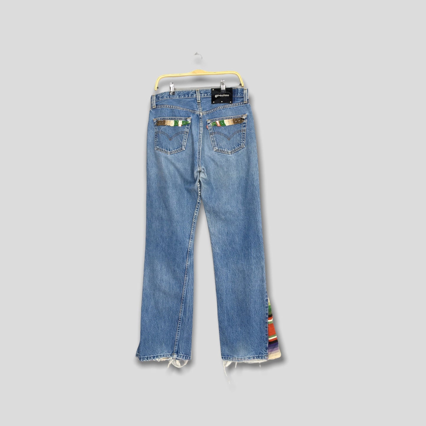 Levi's 501 Custom Rebuild Jeans Remake Size 32x33