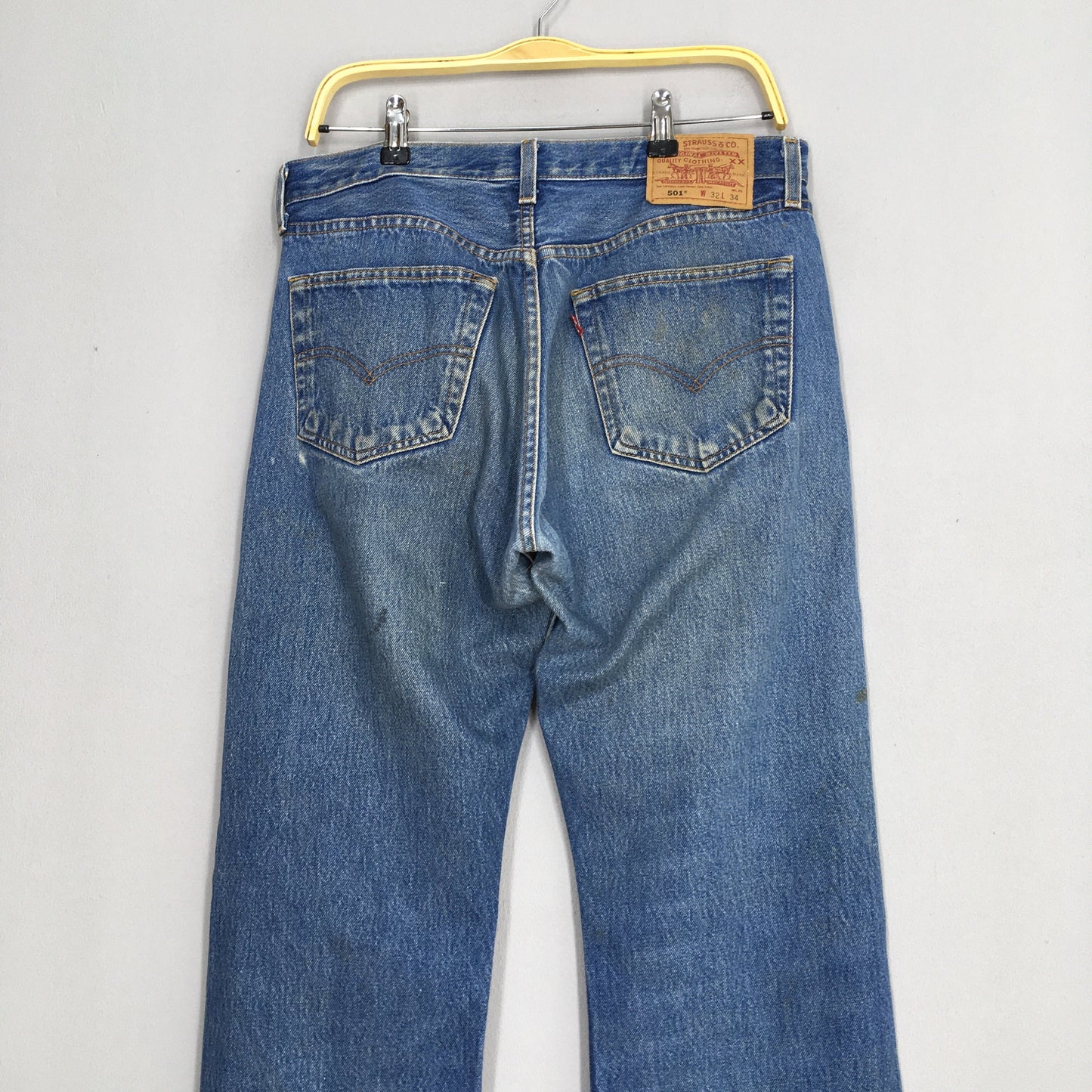 Levi's 501 Faded Dirty Stonewash Jeans Size 32x32