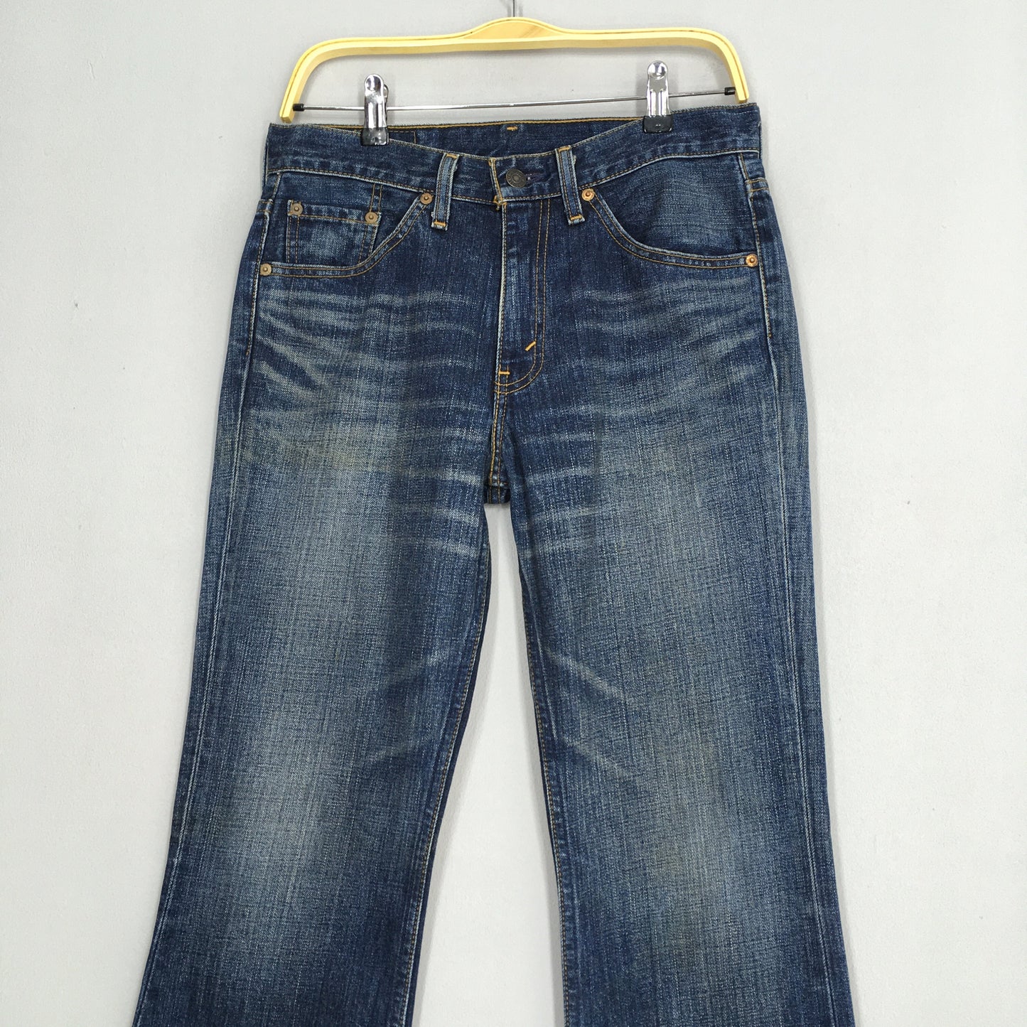 Levi's 517 Bootcut Indigo Blue Jeans Size 30x31