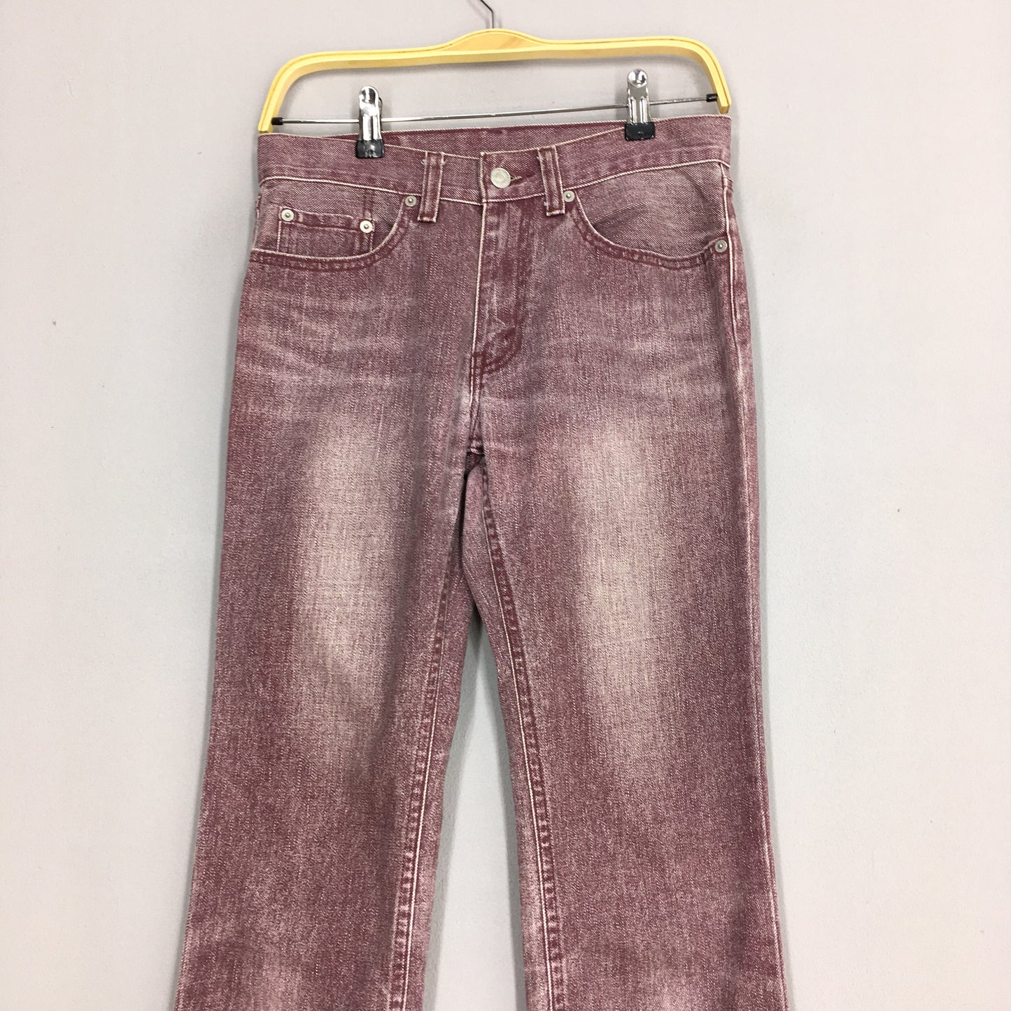 Levi's 502 Faded Red Jeans Size 28x30