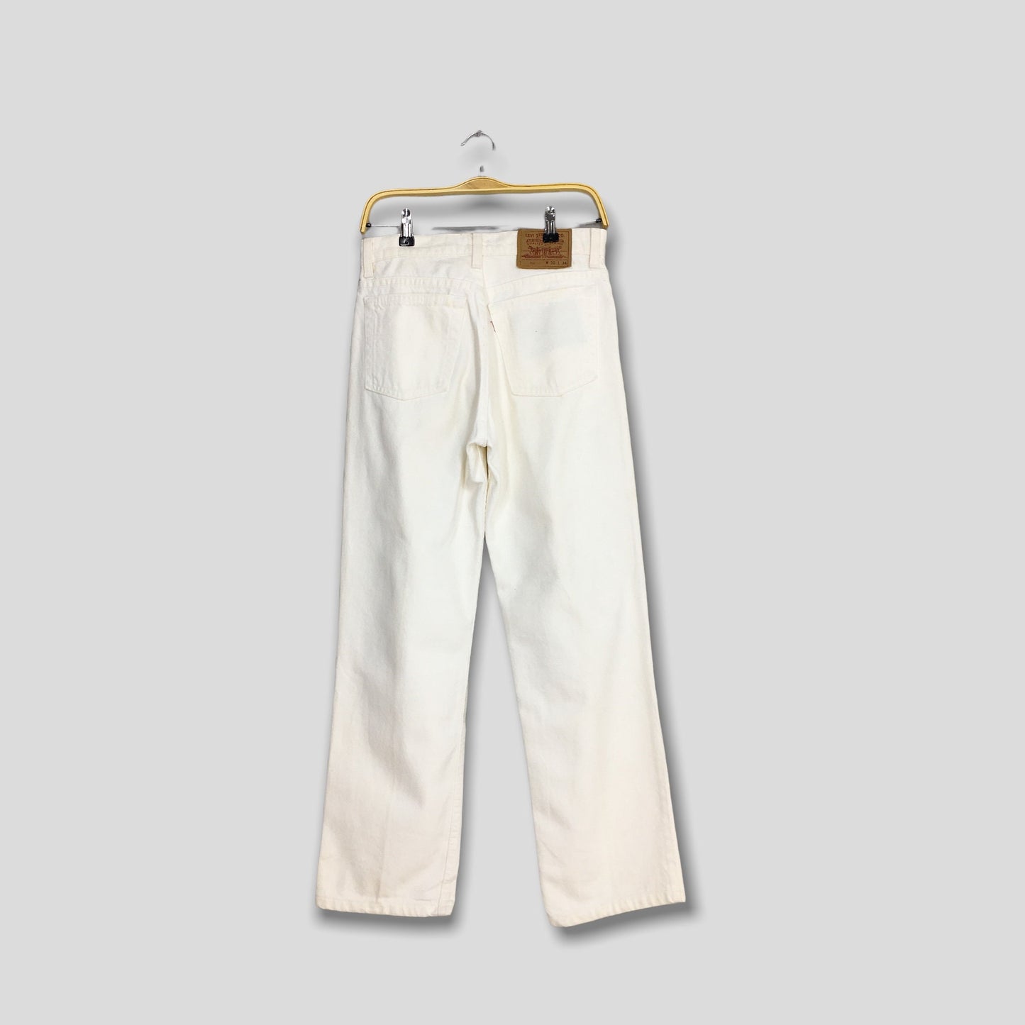 Levi's 510 White Zipper Jeans Size 28x29