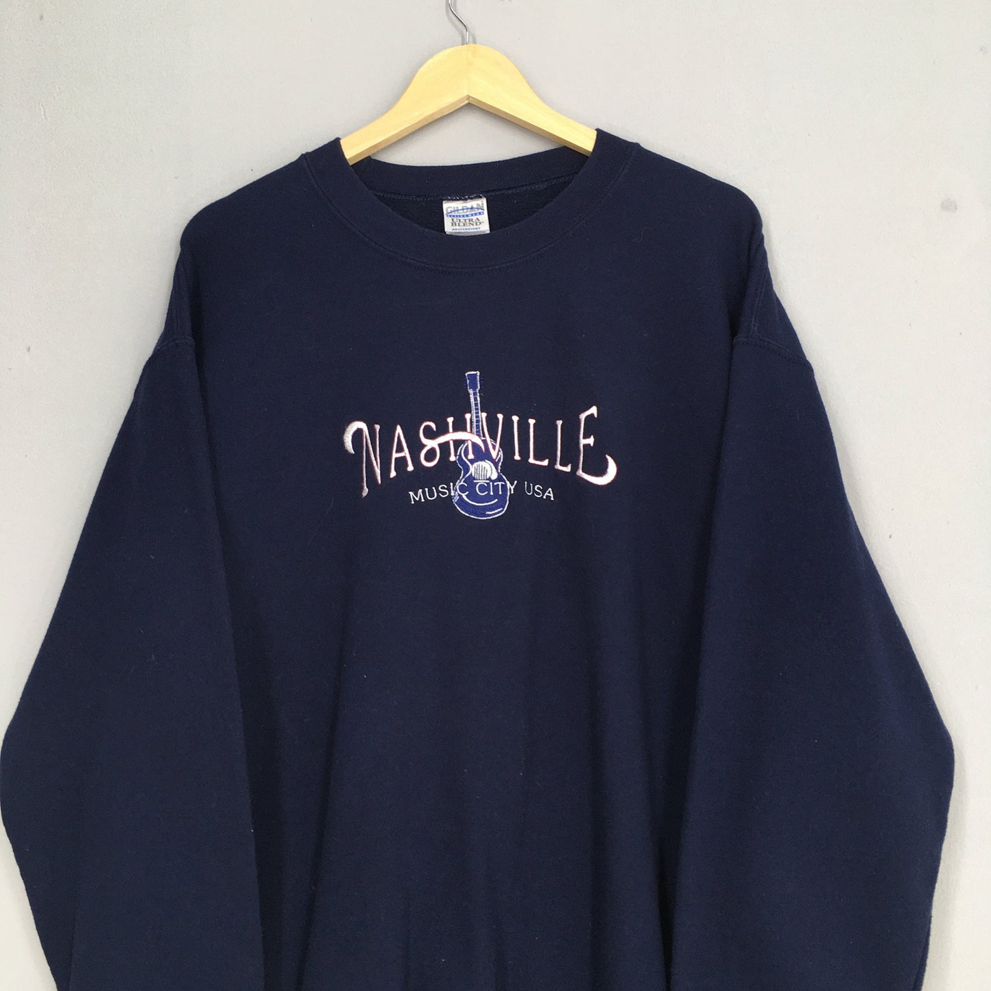 Nashville Usa Dark Blue Sweatshirt XLarge