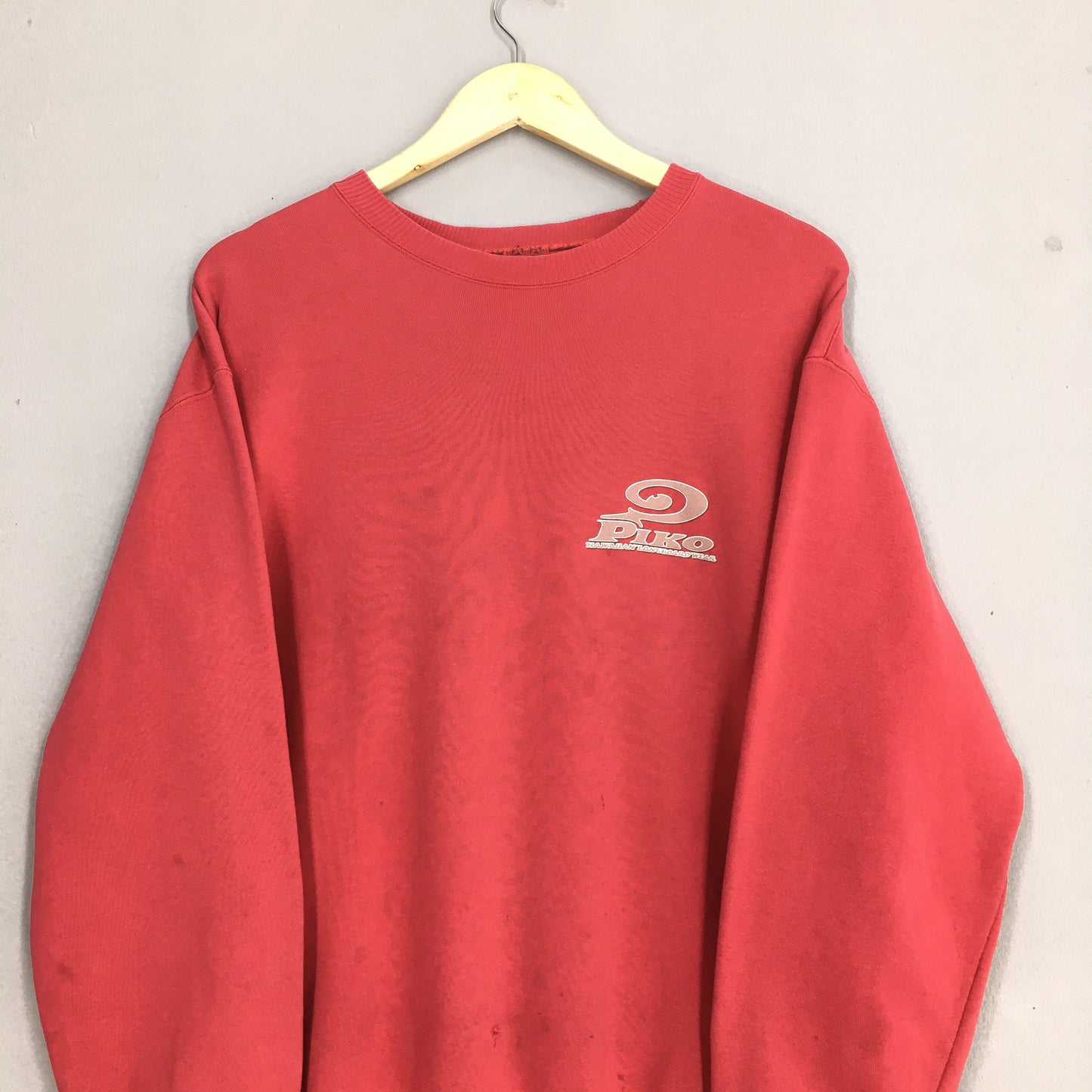 Piko Surfboard Red Sweatshirt Medium