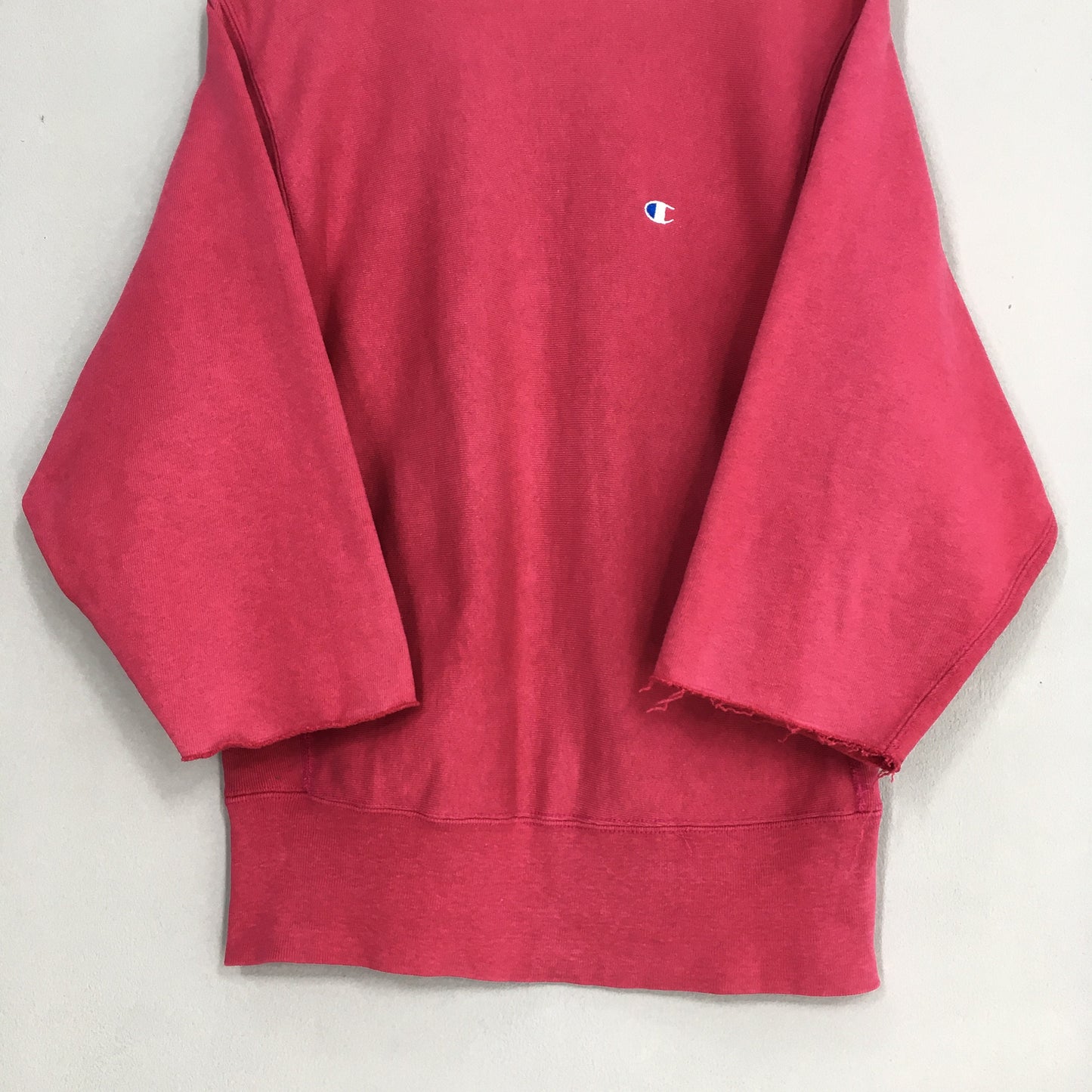 Champion Reverse Weave Pink Sweatshirt Medium