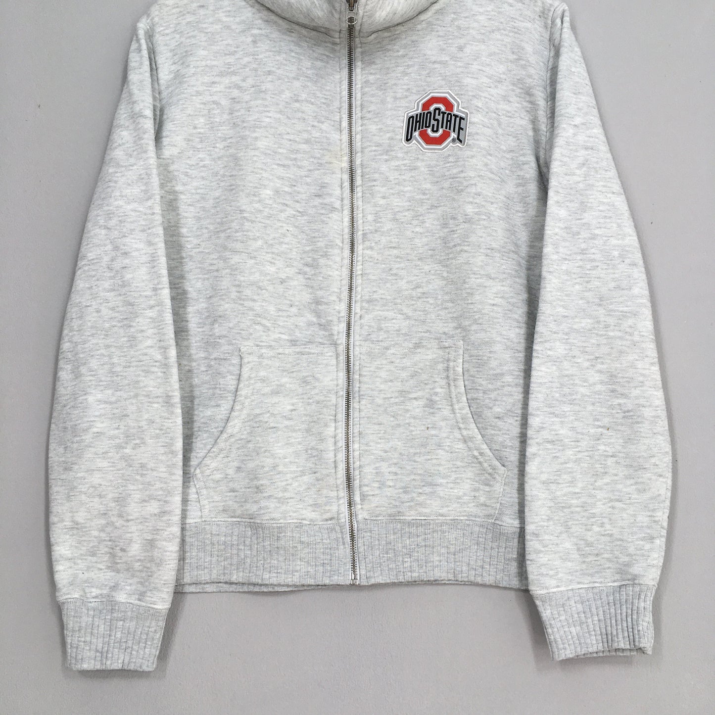 Ohio State Gray Zipper Sweatshirt Medium