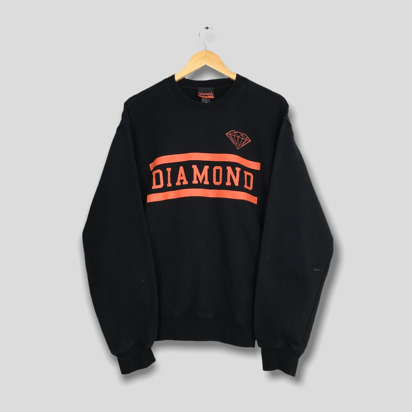 Diamond Supply Co Black Jumper Medium