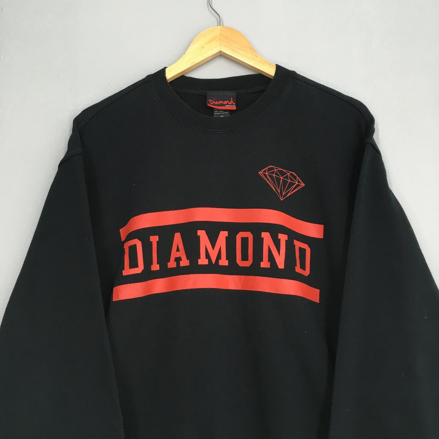 Diamond Supply Co Black Jumper Medium