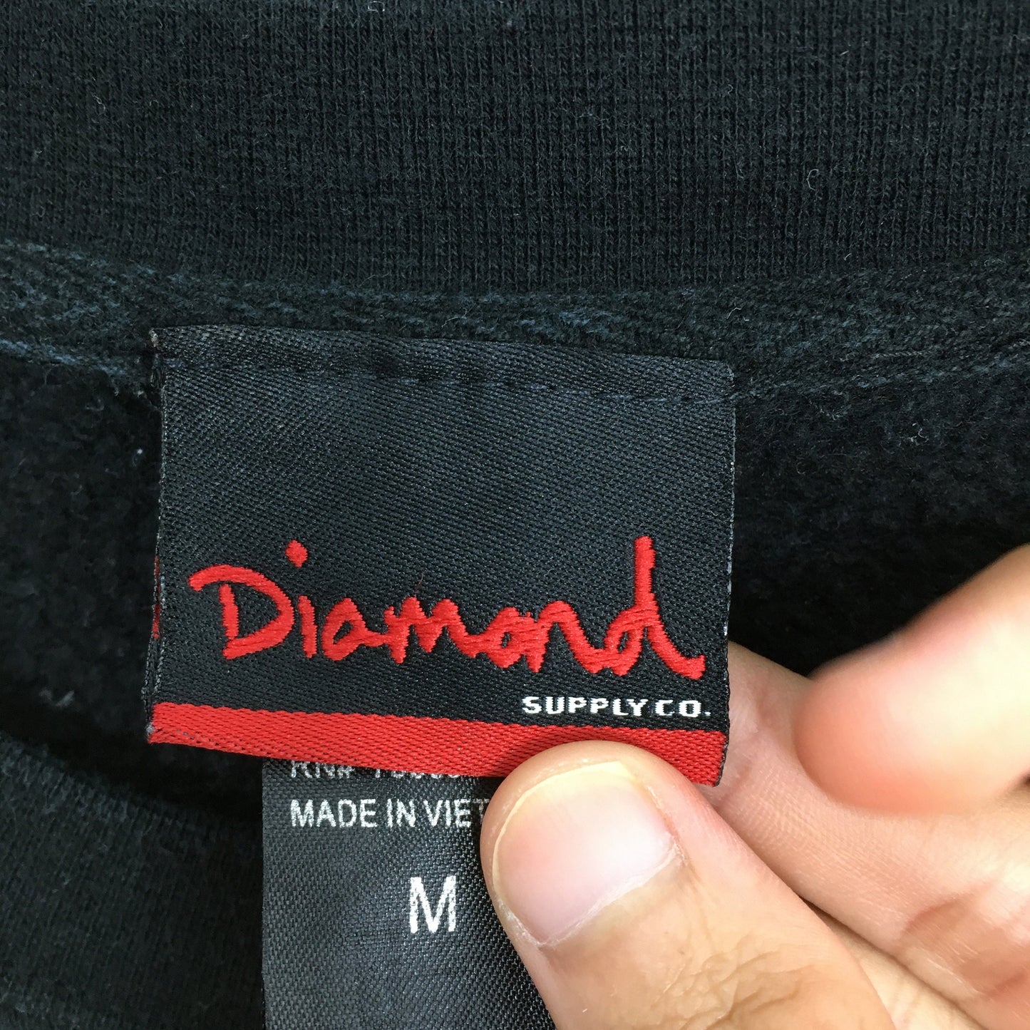 Diamond Supply Co Black Jumper Medium