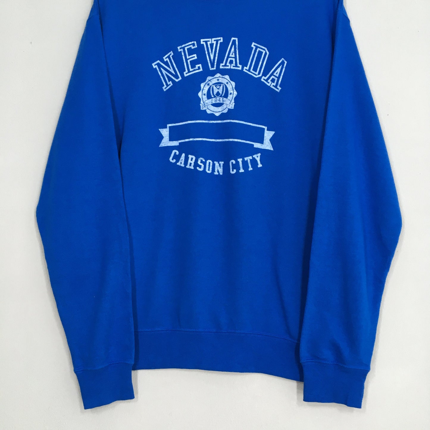 Carson City Nevada Blue Sweatshirt Large