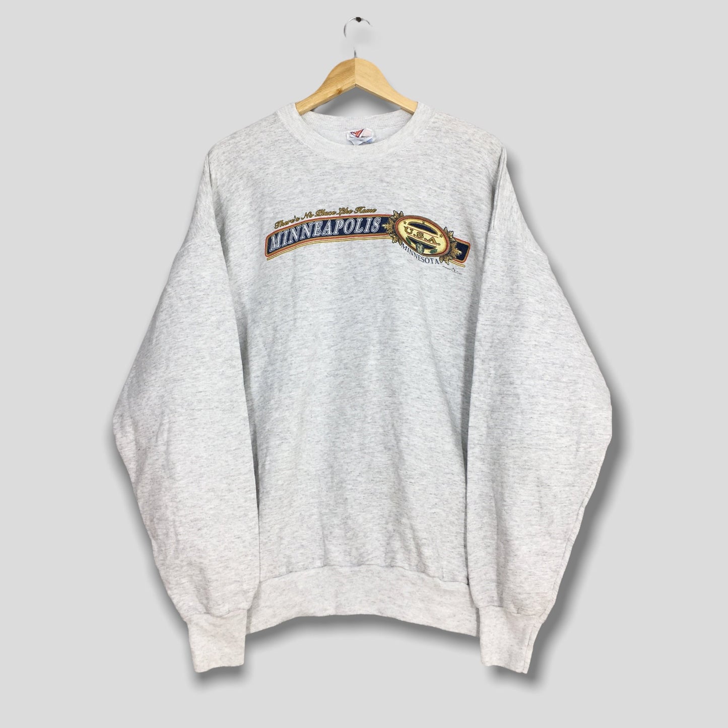 Minneapolis City Gray Sweatshirt Xlarge