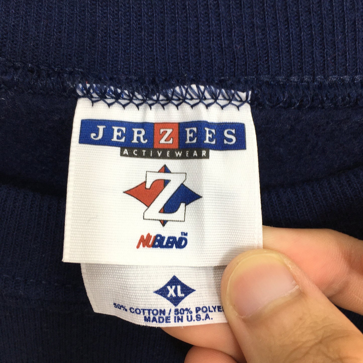 Jerzees Usa Blue Sweatshirt XLarge