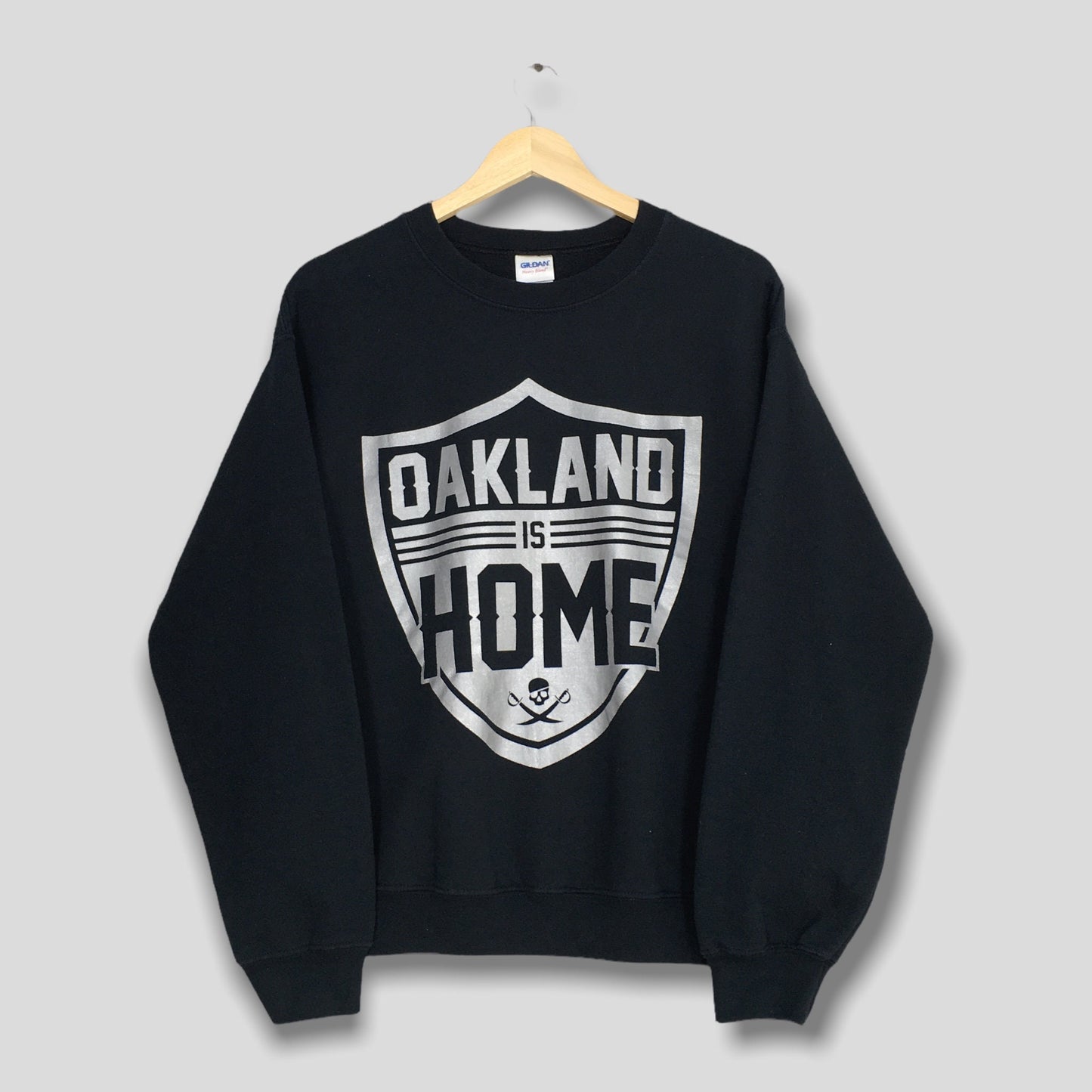 Oakland Raiders Home Sweatshirt Black Medium