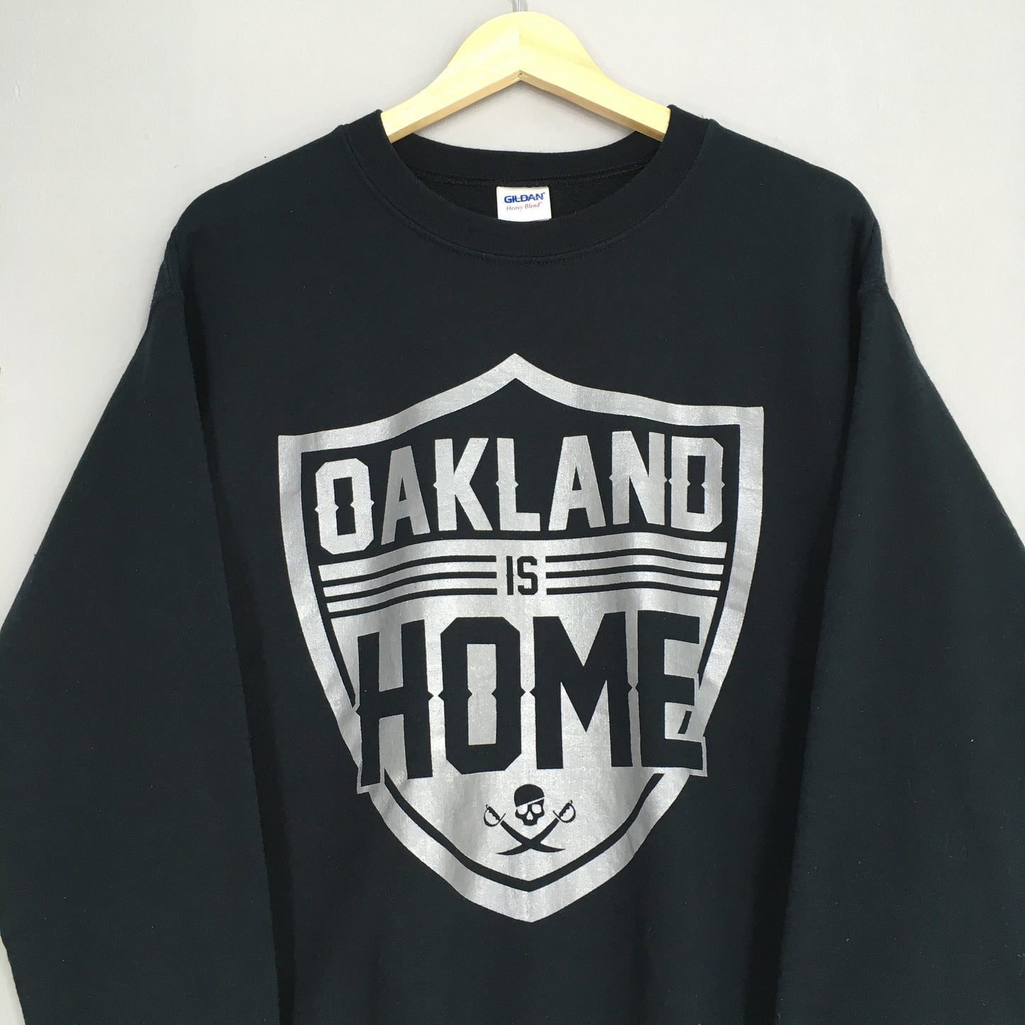 Oakland Raiders Home Sweatshirt Black Medium