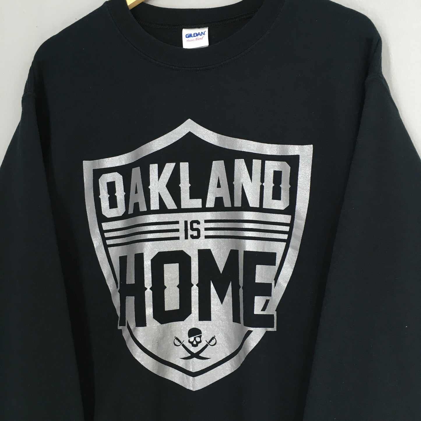 Oakland Raiders Home Sweatshirt Black Medium