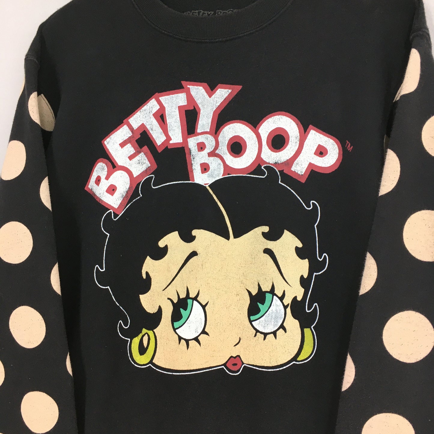 Betty Boop Sweatshirt Women Black Medium