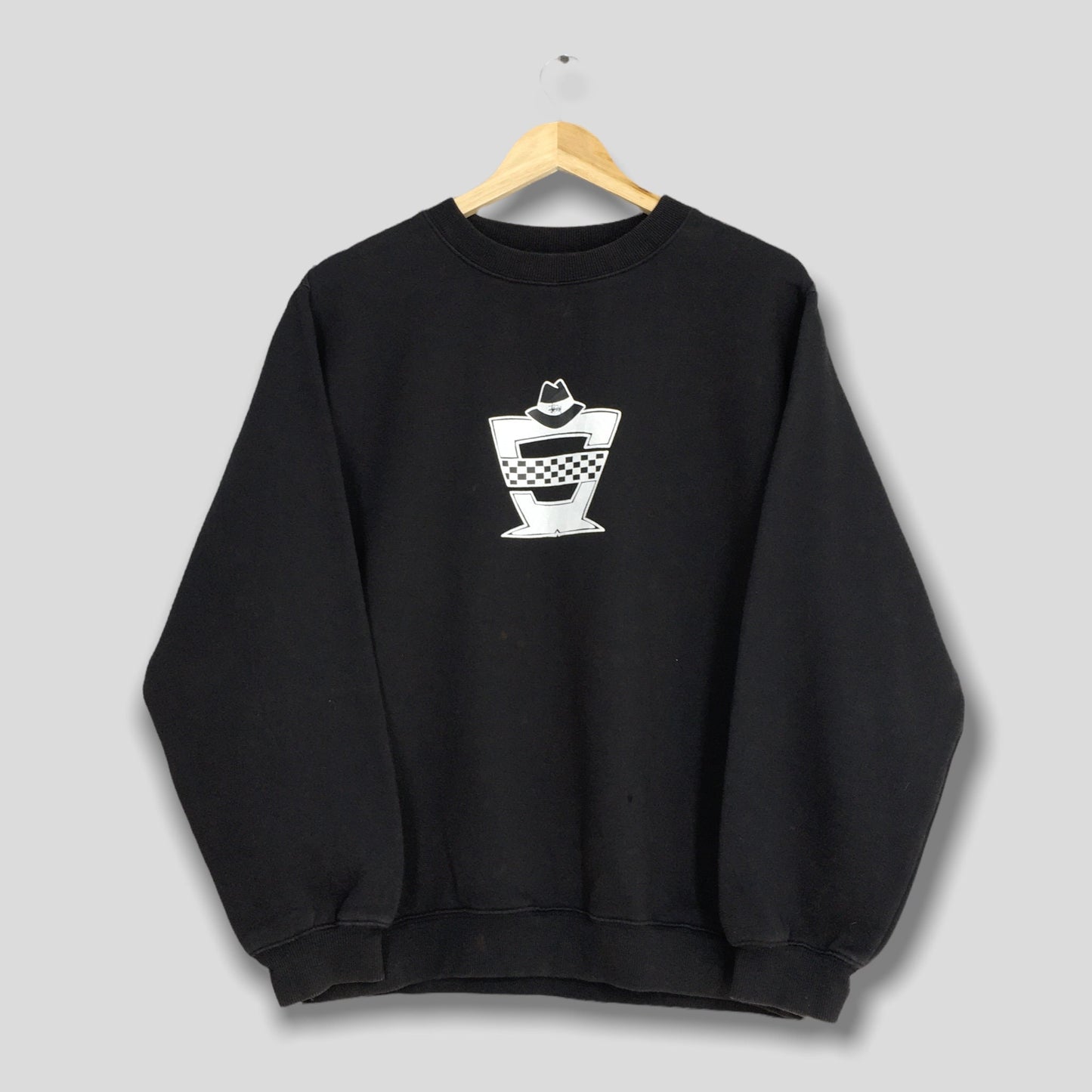 Stussy Usa Sweater Black Medium