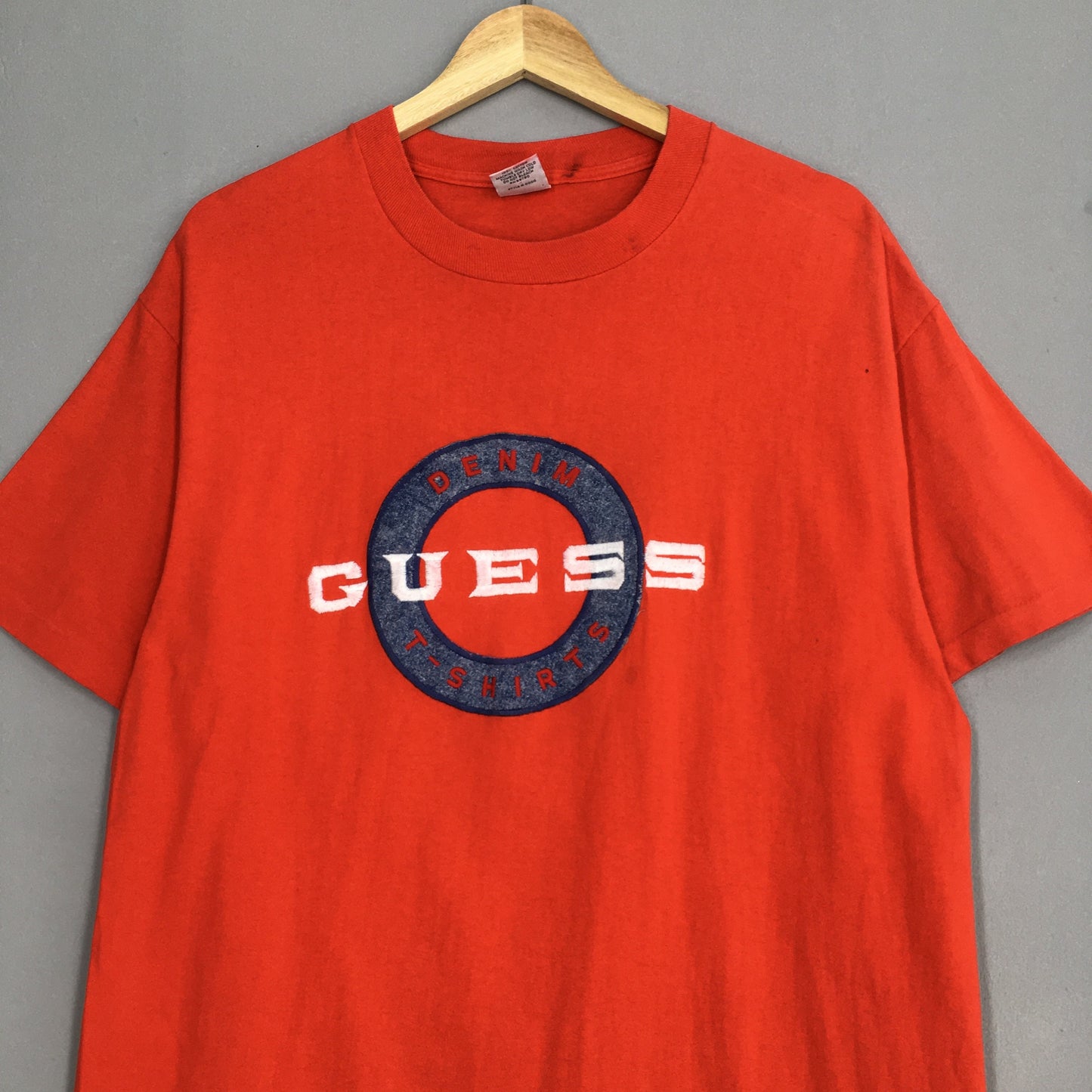 Guess New York Denim Usa Tshirt Large