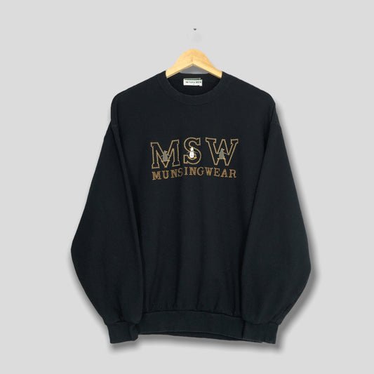 Munsingwear Sweatshirt Black Medium