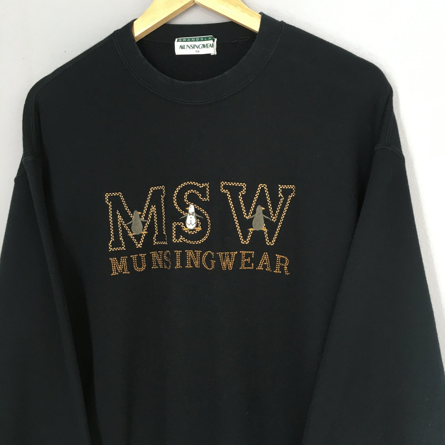 Munsingwear Sweatshirt Black Medium