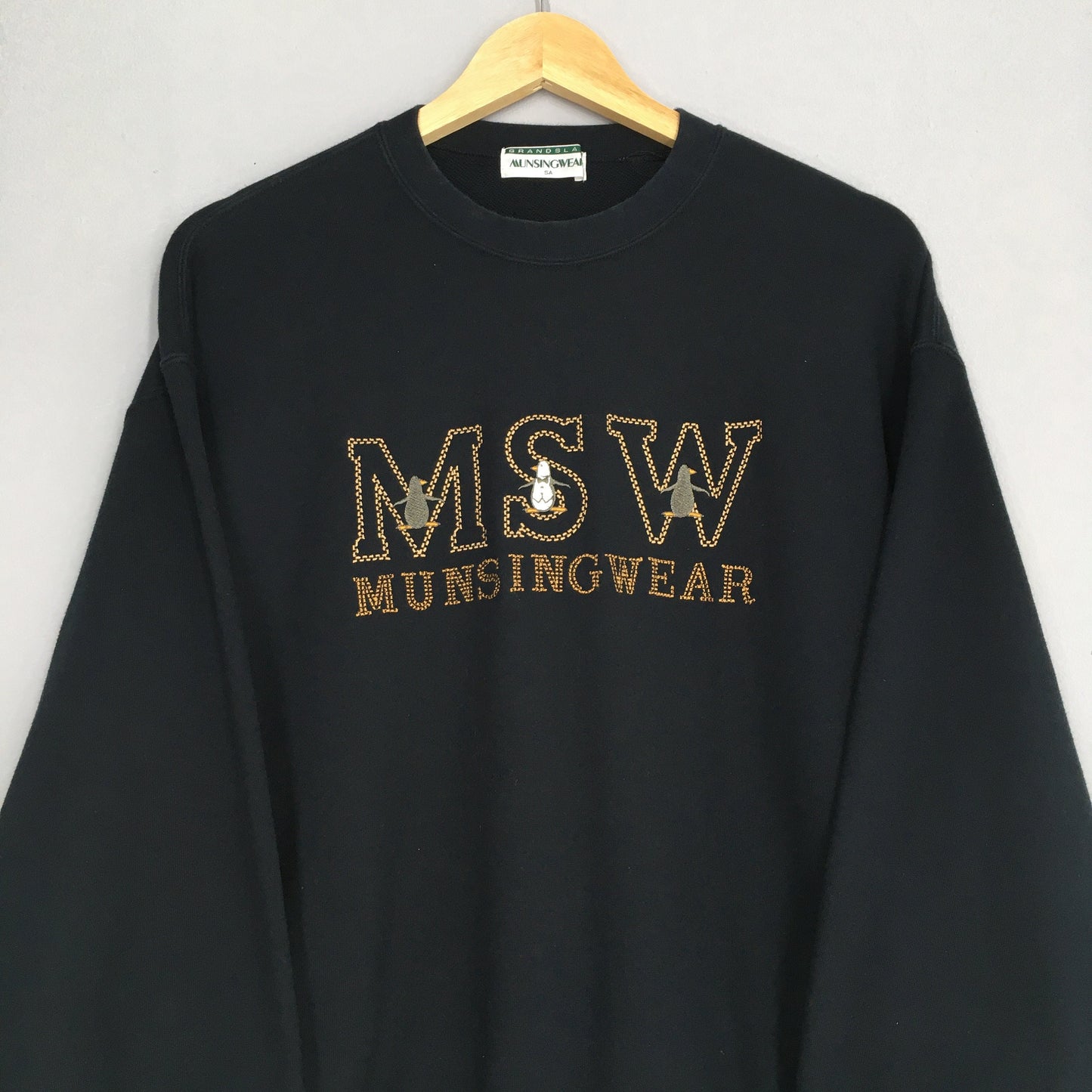 Munsingwear Sweatshirt Black Medium