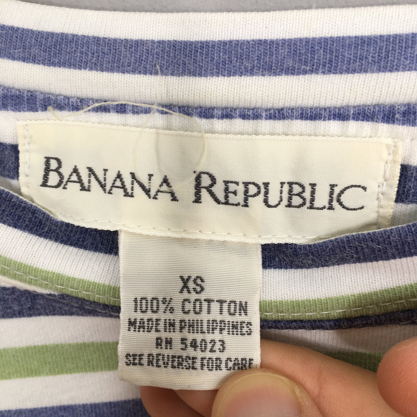 Banana Republic Stripes Tshirt XSmall