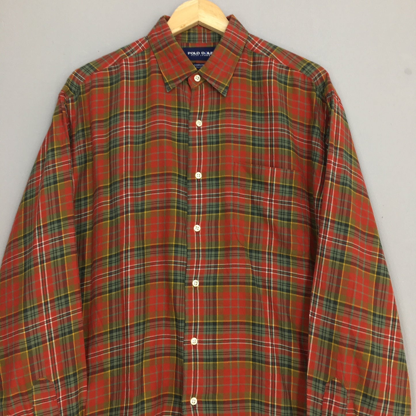 Polo Golf Ralph Lauren Checkered Flannel Shirt