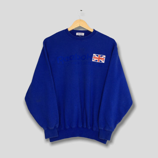 Reebok England Crewneck Jumper Blue Medium