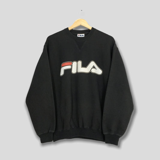 Fila Biella Italia Sweater Black Large