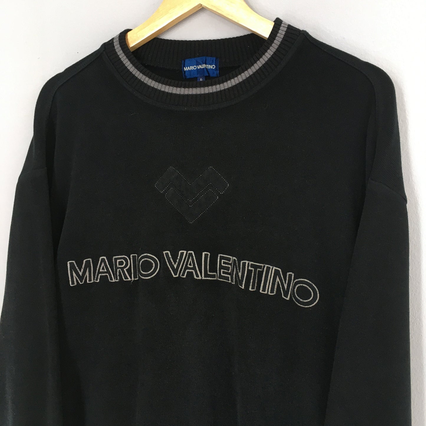 Mario Valentino Jumper Unisex Black Large