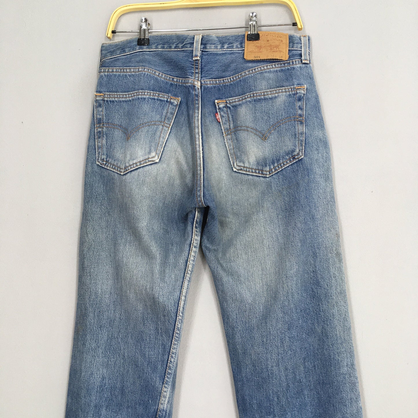 Levi's 501 Stone Washed Denim Faded Blue Jeans Size 32x32