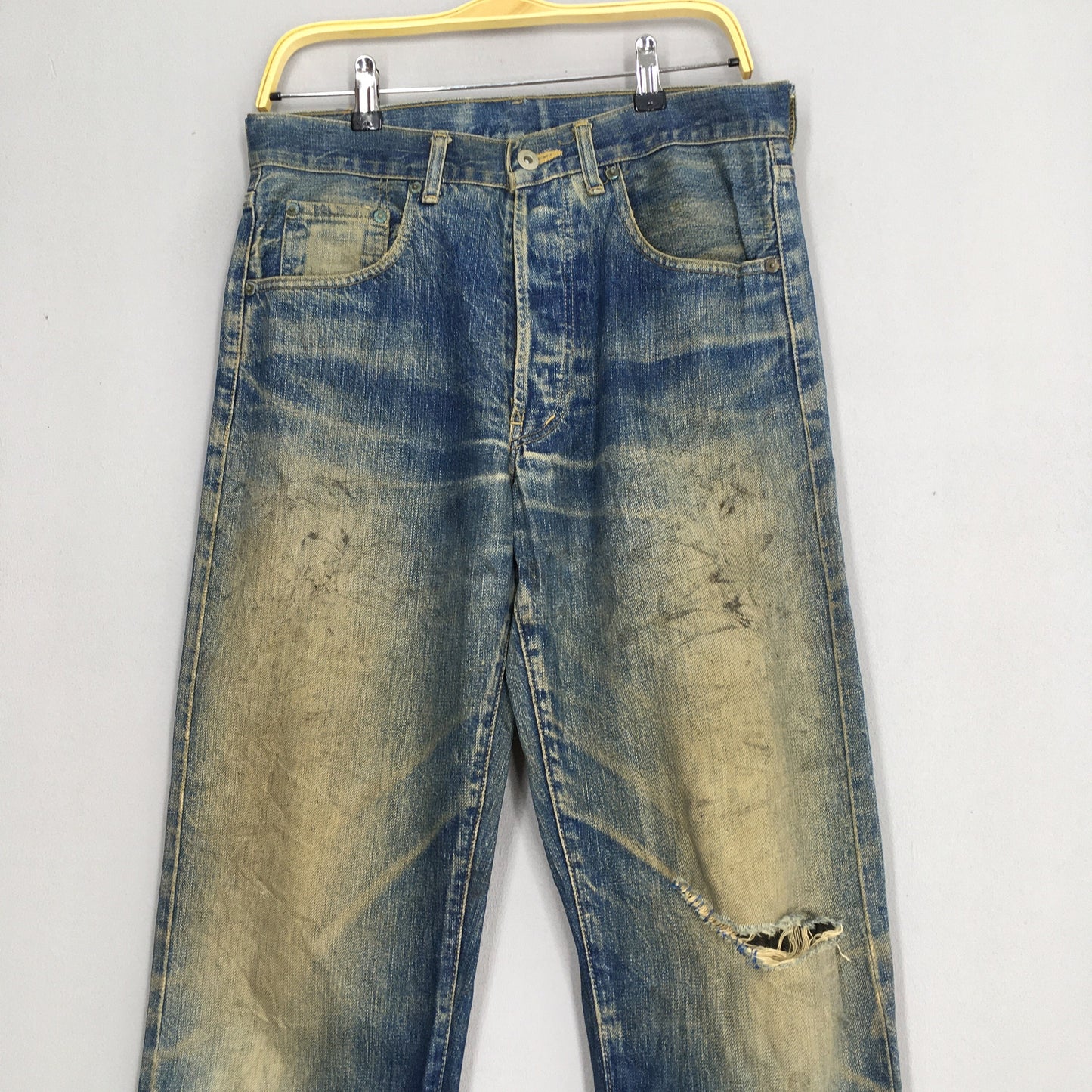 Levi's 503BXX LVC Japan Big E Distressed Dirty Denim Size 32x32