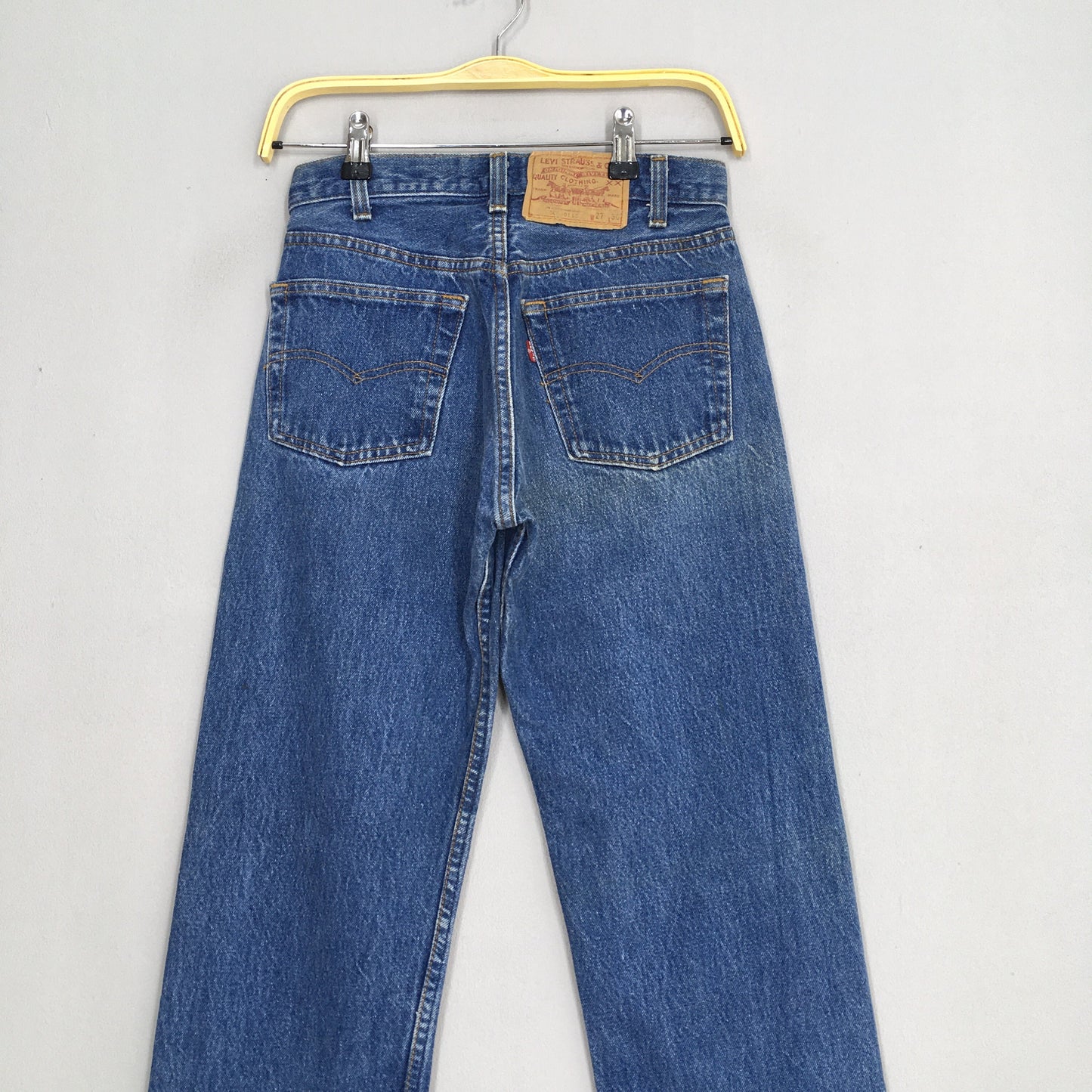 Levi's 501 Indigo Blue Stone Washed Jeans Size 25x29