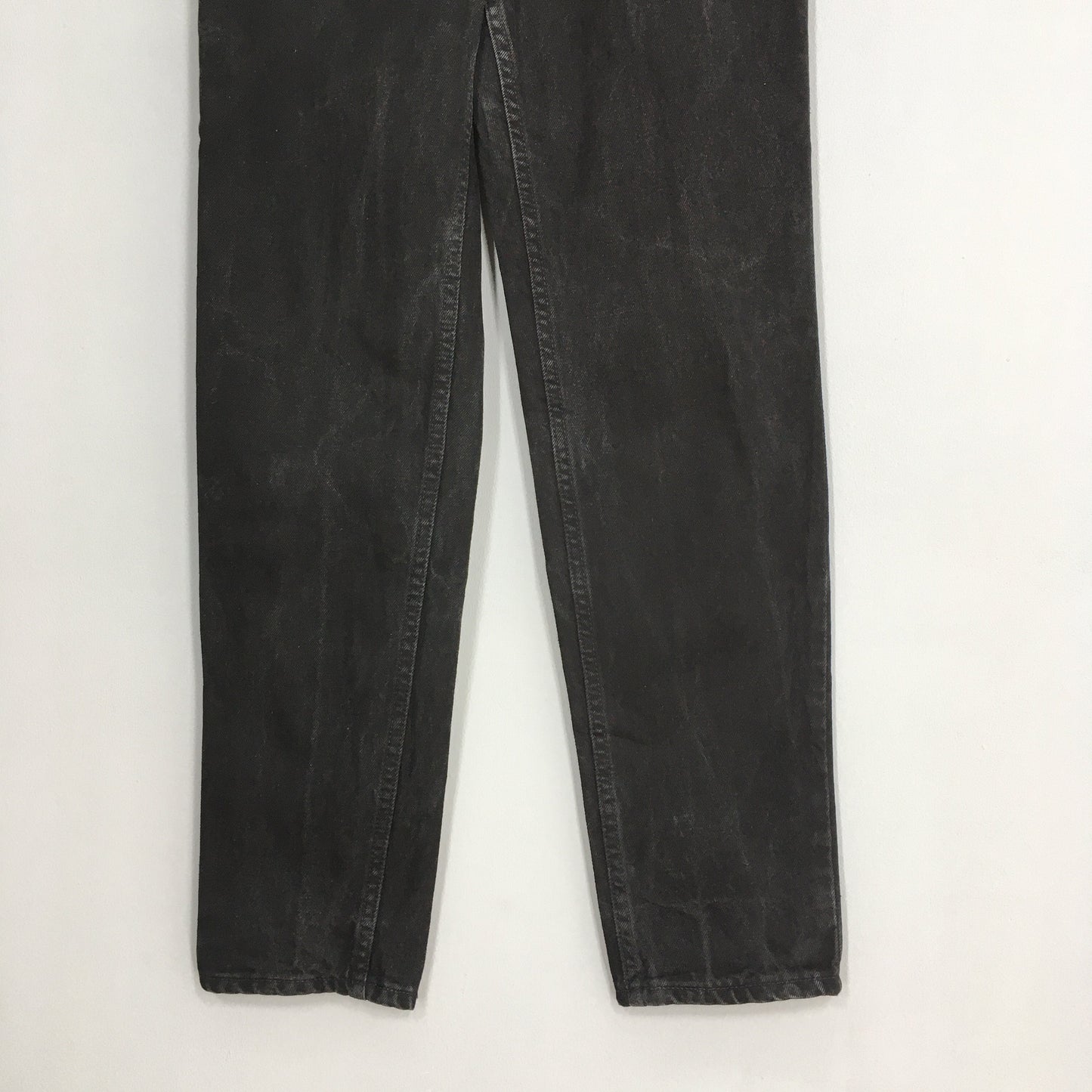 Levis 950 Black Jeans Tapered Leg Denim Size 28x31