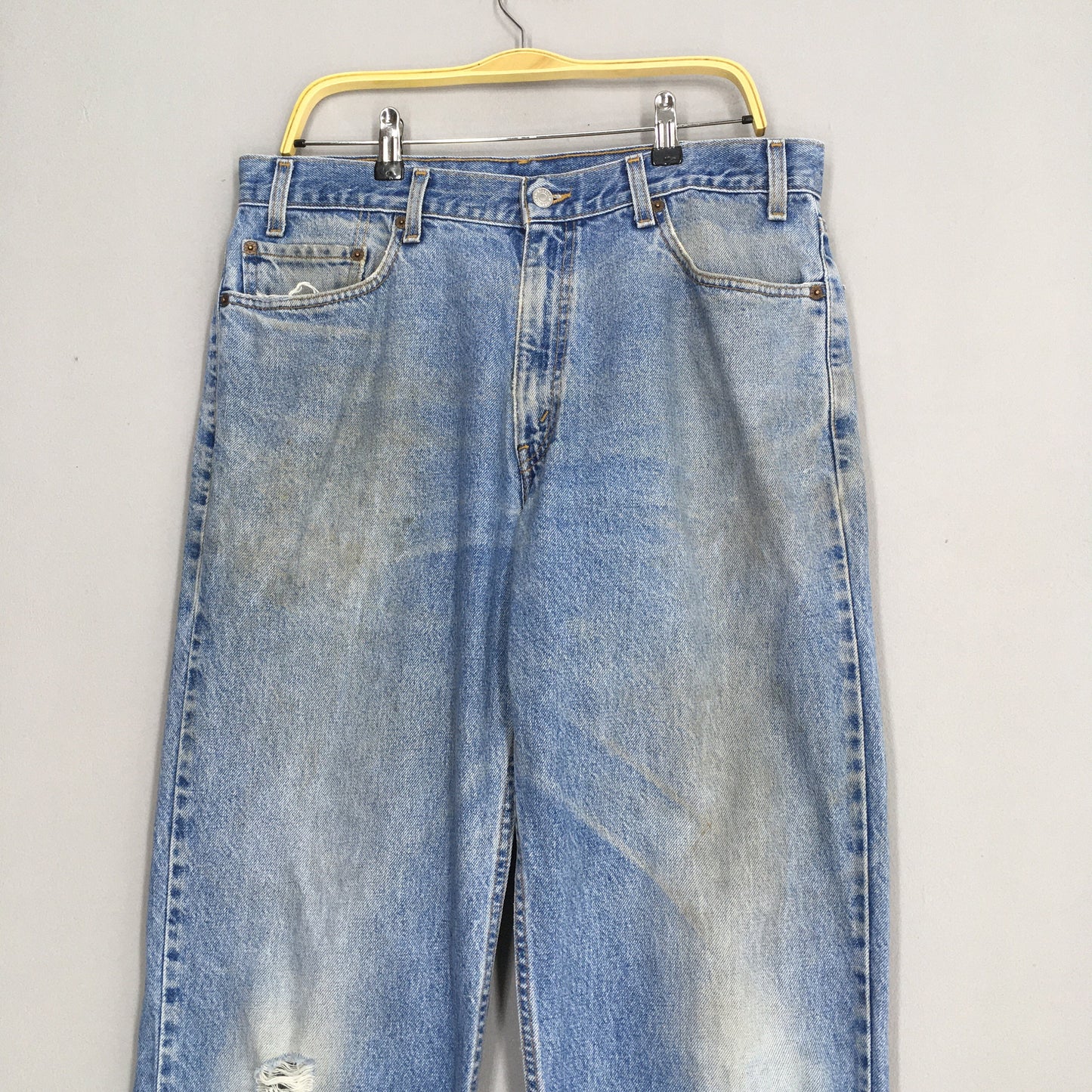 Levi's 550 Jeans Relaxed Fit Denim Size 34x30