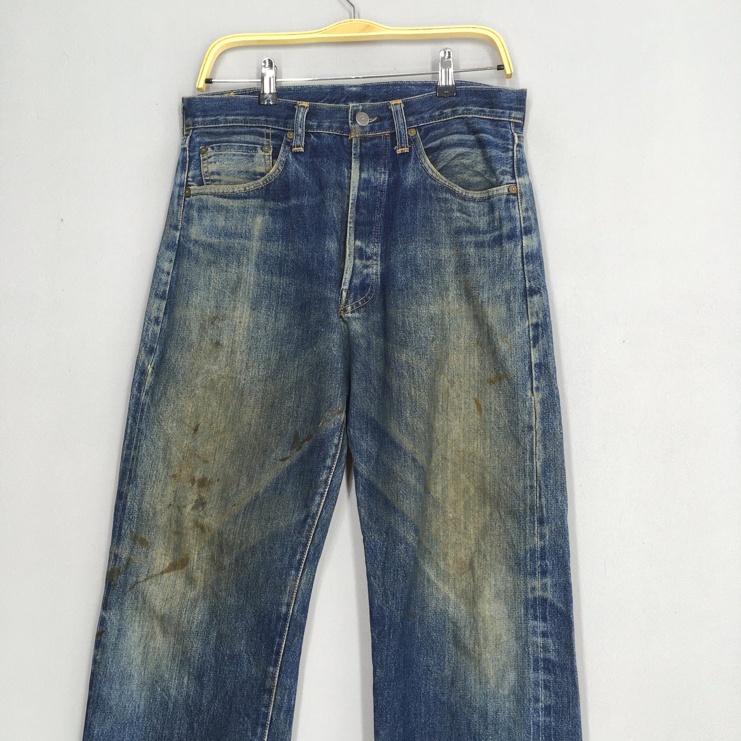 Levi's 501XX Big E LVC Japan Faded Dirty Denim Size 31x33